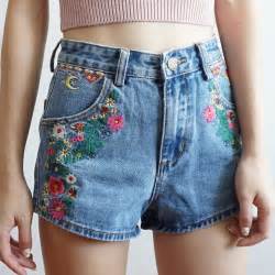 Embroidered Short